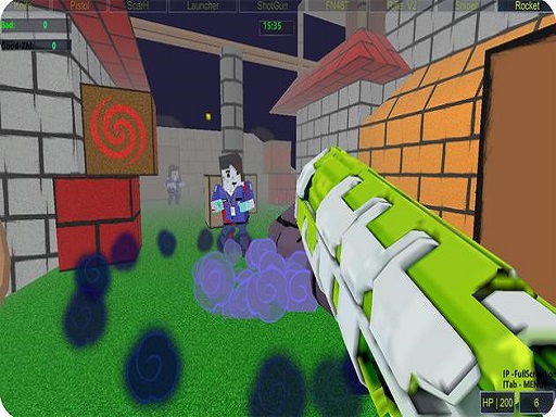 Zumbie Blocky Land 2022 game thumbnail