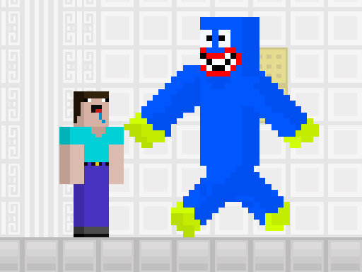 Noob vs Blue Monster game thumbnail