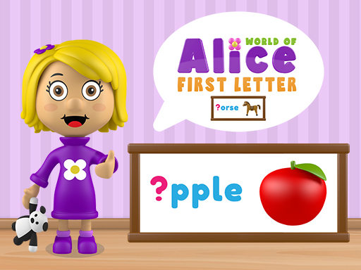 World of Alice First Letter game thumbnail