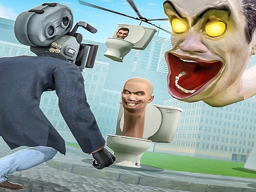 Skibidi Toilet TopDown Survival game thumbnail