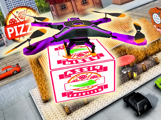 Drone Pizza Delivery Simulator game thumbnail
