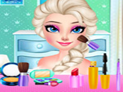 Elsa Dresser Decorate And Makeup game thumbnail