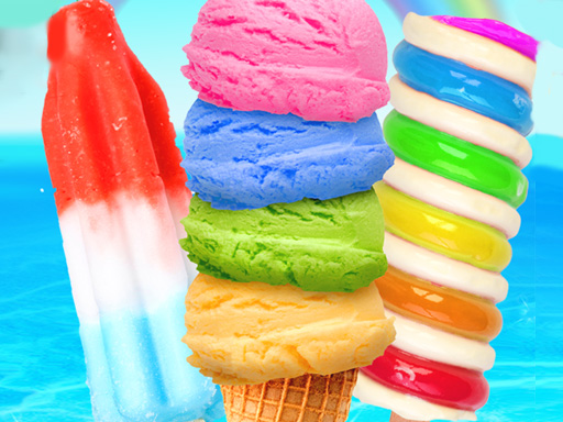 Rainbow Ice Cream And Popsicles game thumbnail