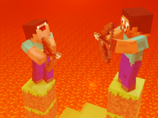 Noob vs Pro But Archers Minecraft game thumbnail