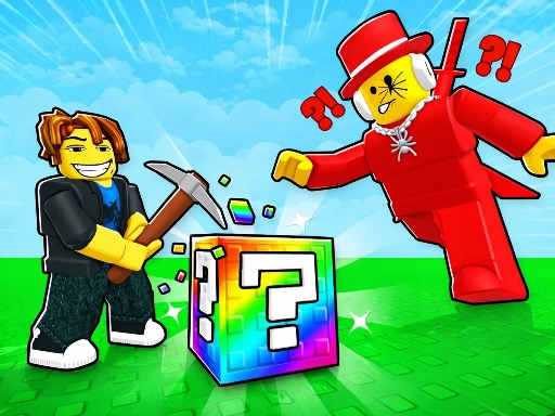 Break a Lucky Blocks: Catch Brainrots game thumbnail