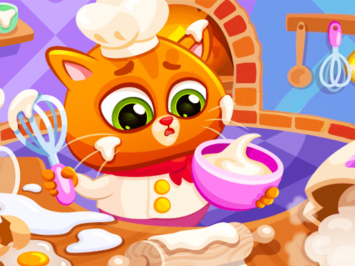 Lovely Virtual Cat At Restaurant game thumbnail