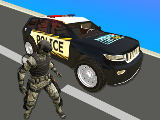 Police Car Chase Online game thumbnail