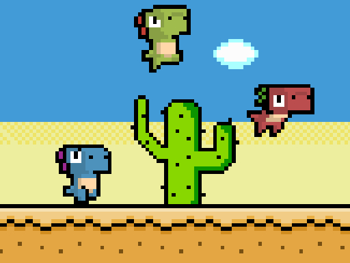 Pixel Dino Run game thumbnail