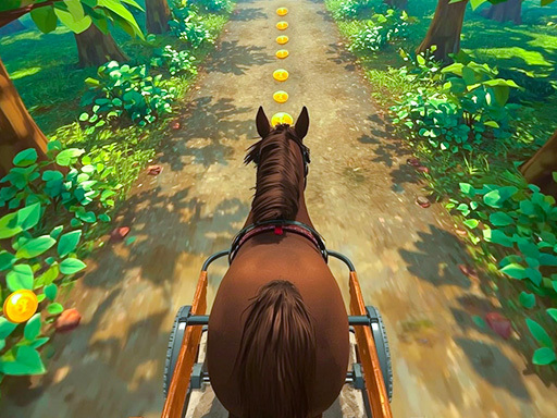 Horse Kart Runner Game game thumbnail