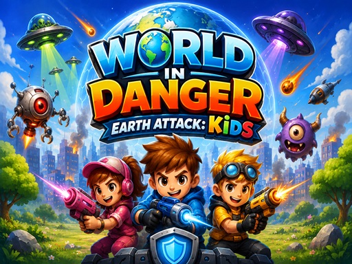 World in Danger Earth Attack Kids game thumbnail