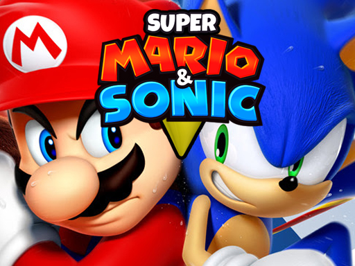 Super Mario and Sonic game thumbnail