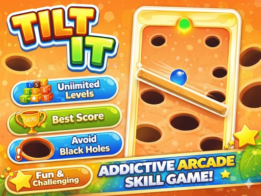 Tilt It Addictive Arcade Skill Game game thumbnail