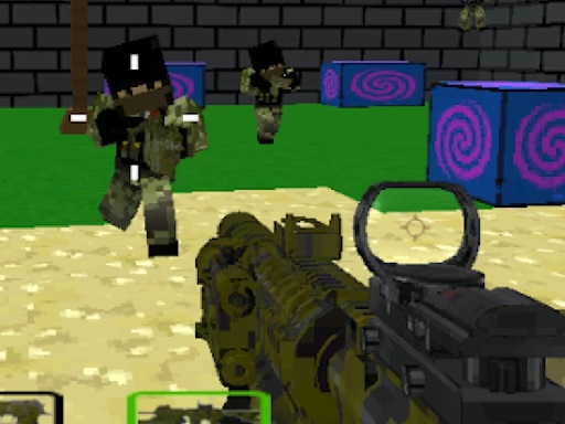 Combat Pixel Arena 3D Infinity game thumbnail