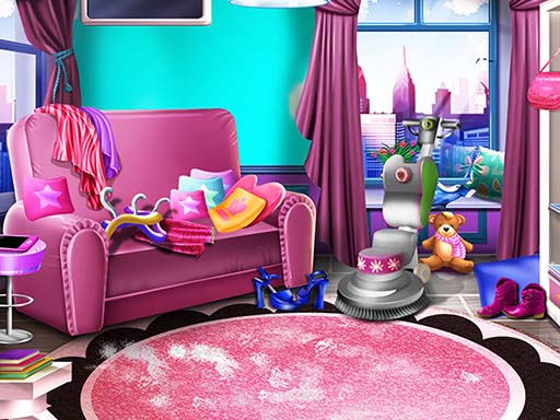 Girly House Cleaning game thumbnail