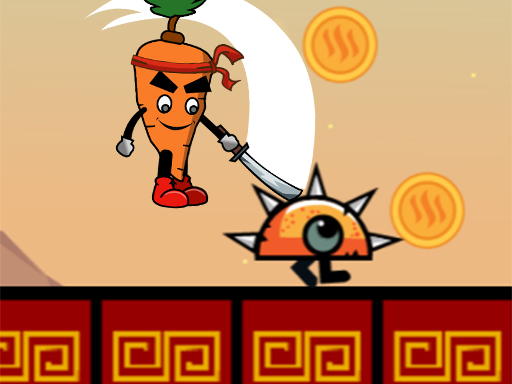 Carrot Ninja Runner game thumbnail