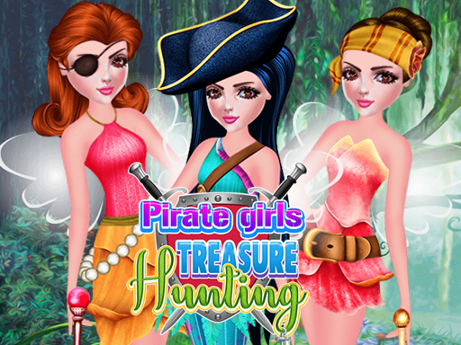 Pirate Girls Treasure Hunting game thumbnail