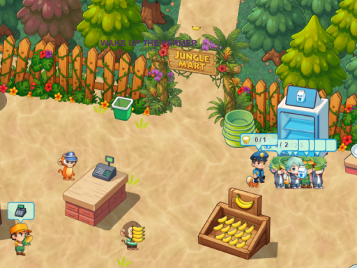 Jungle Mart idle game game thumbnail