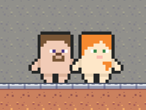 Pixi Steve Alex Herobrine game thumbnail