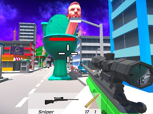 Skibidi Toilet FPS Shooting Survival game thumbnail