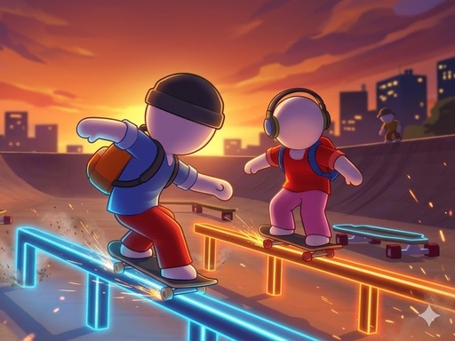 Skate Duo Runner game thumbnail