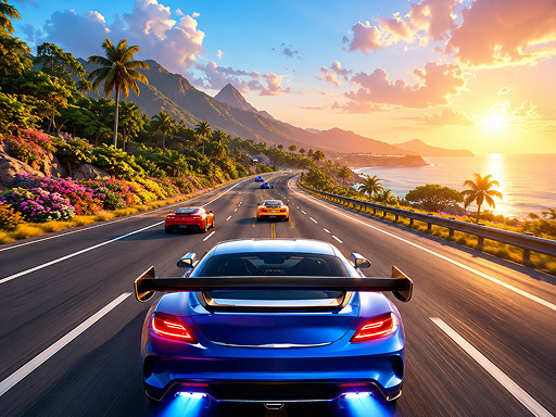 Highway Car Racer game thumbnail