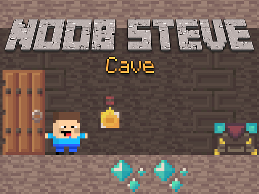Noob Steve Cave game thumbnail