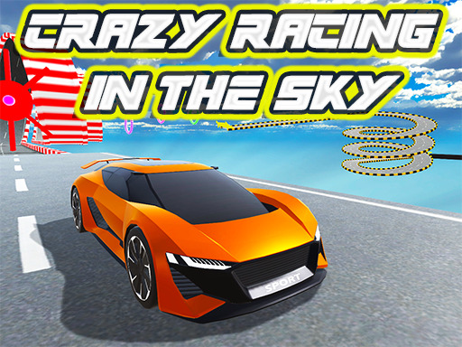 Crazy racing in the sky game thumbnail