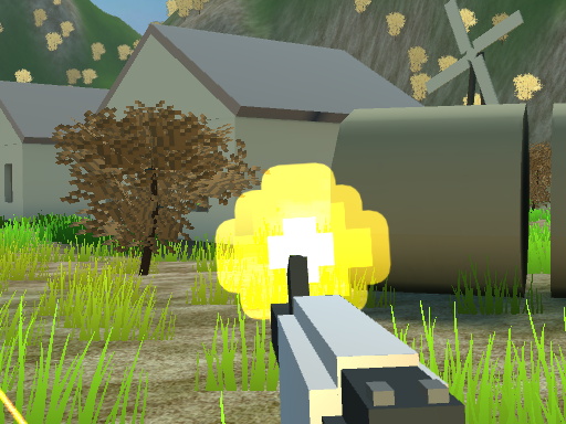 Pixel Village Battle 3D.IO game thumbnail