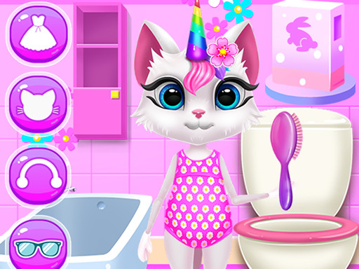 Kitty Unicorn Daily Care game thumbnail