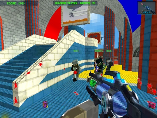 Blocky Gun Paintball 3 game thumbnail