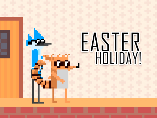 Mordecai and Rigby Easter Holiday game thumbnail