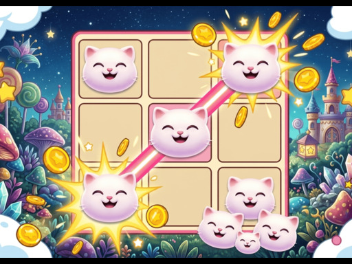 Cat Tic Tac Toe game thumbnail