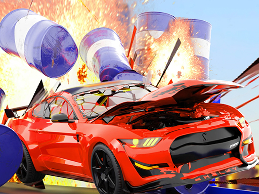 Impossible Car Stunt Races: Mega Ramps game thumbnail