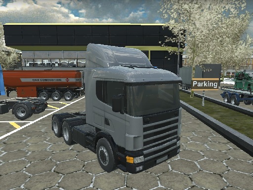 American 18 Wheeler Truck Sim game thumbnail