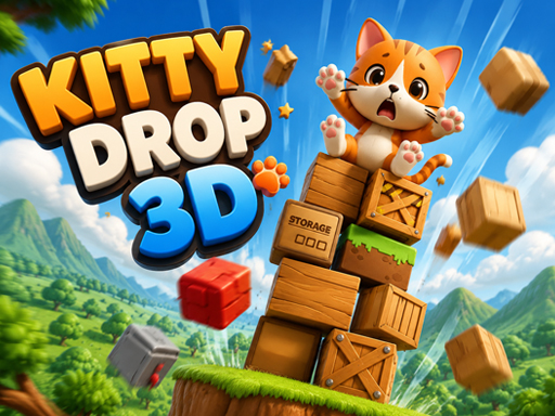 Kitty Drop 3D game thumbnail