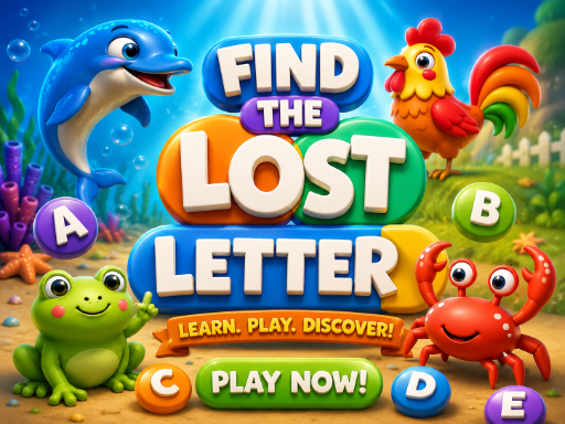 Find The Lost Letter 3D cover art