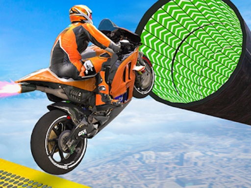Motorcycle Stunts Drive game thumbnail