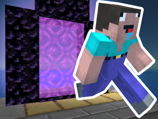 Noob Steve Parkour game thumbnail