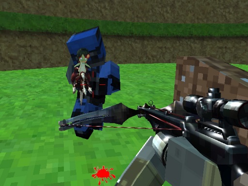 Pixel Paintball Ruins Fun game thumbnail