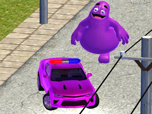 Grimace vs Police SuperCar game thumbnail