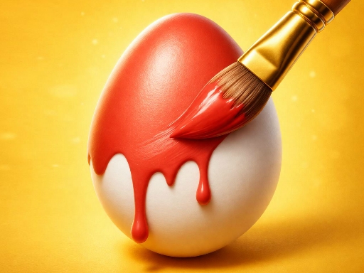 Easy Easter Coloring Eggs game thumbnail