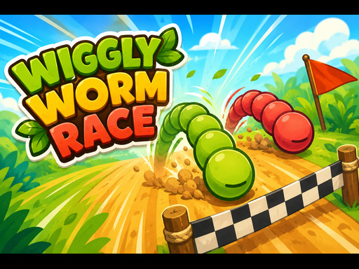 Wiggly Worm Race game thumbnail