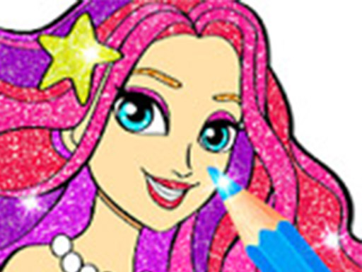 Princess Mermaid Coloring Game game thumbnail