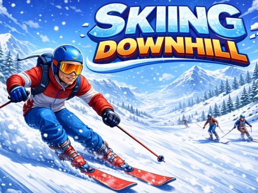 Skiing Downhill game thumbnail