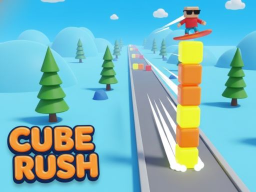 Cube Rush 3D: Survive The Rush game thumbnail