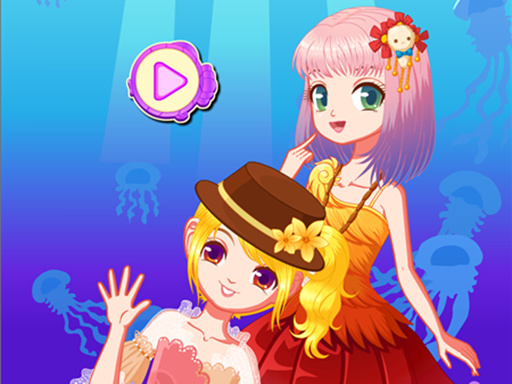 Mermaid Princess Dress Up Salon game thumbnail