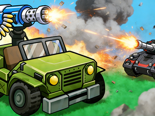 Tank Strike Wasteland Rogue game thumbnail