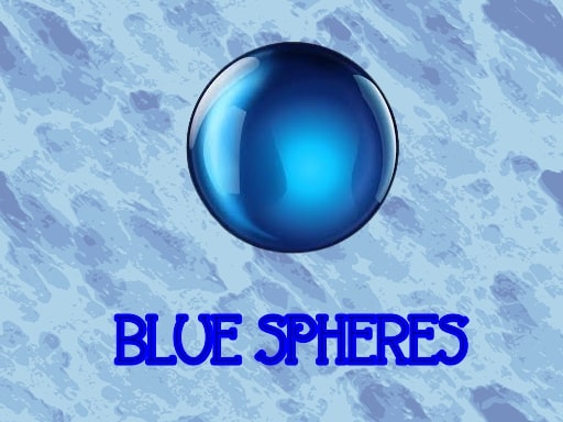 Blue spheres game thumbnail