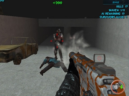 Zombie Apocalypse Tunnel Survival game thumbnail