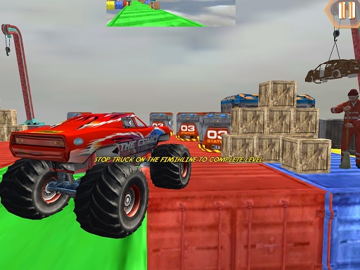 Monster Truck Driving Stunt Game Sim game thumbnail